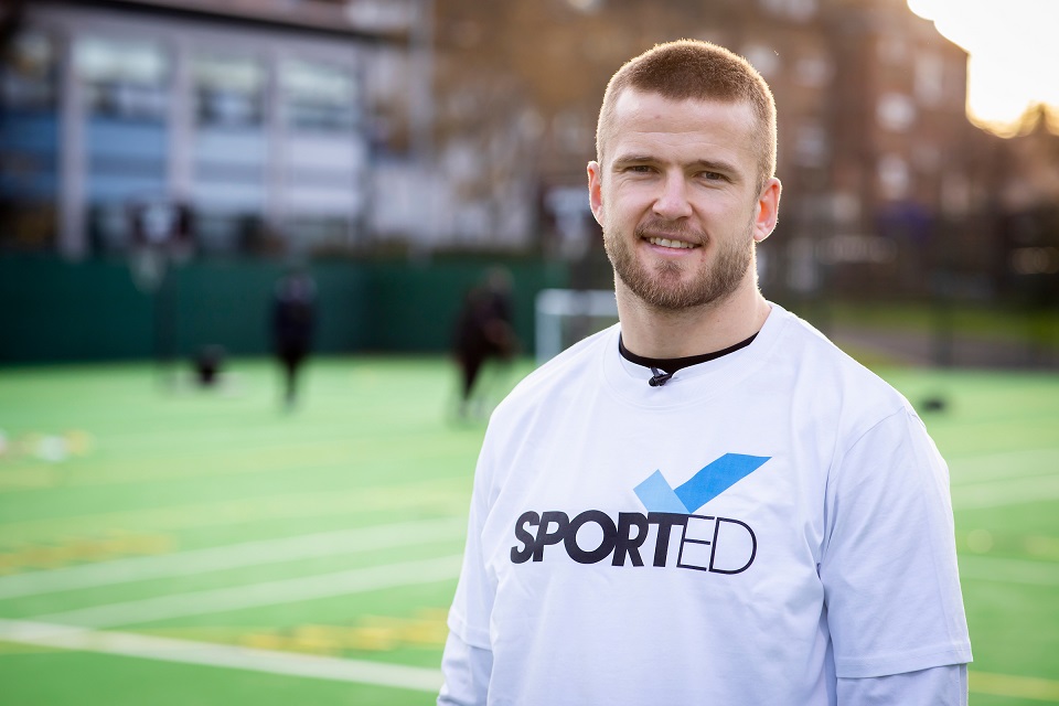 Sported ambassador Eric Dier 2